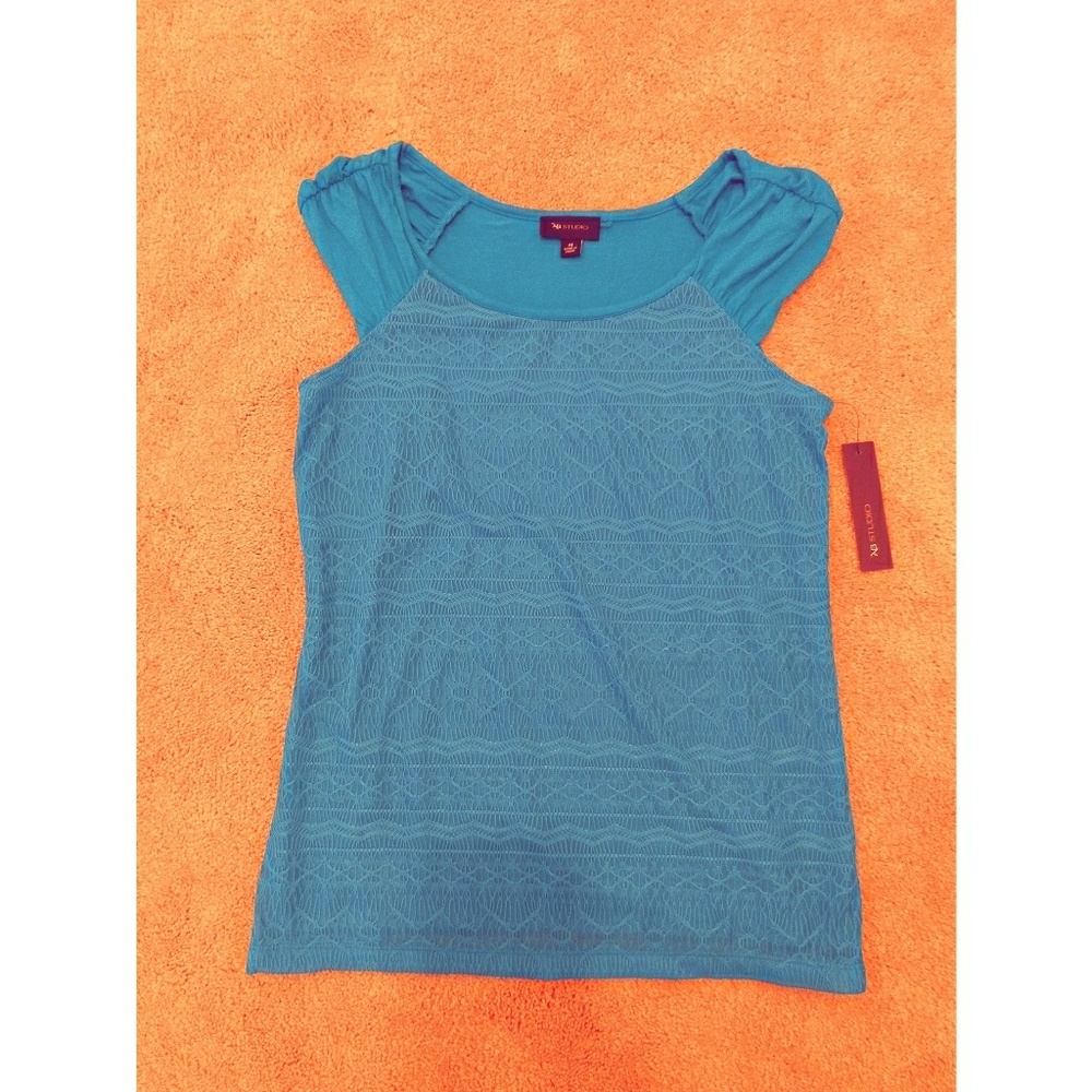 NWT Blue AB studio shirt